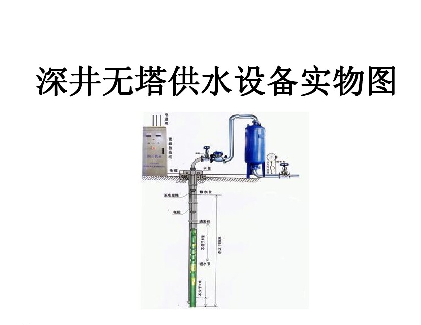 三台县井泵无塔式供水设备